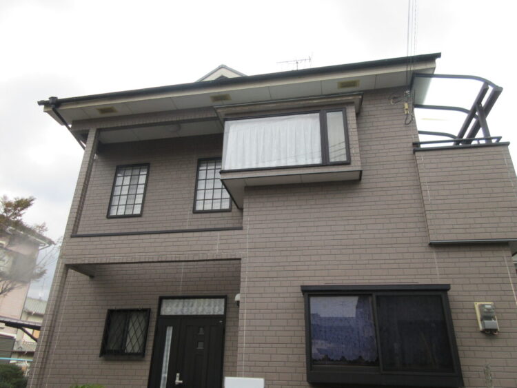 奈良葛城市T様邸　外壁塗装・屋根塗装・防水工事 施工前の写真