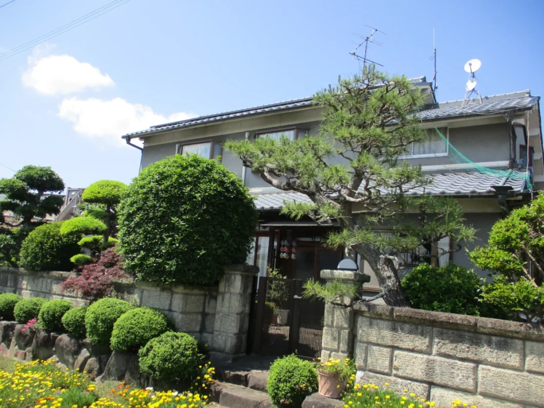 奈良県磯城郡三宅町T様邸　外壁塗装工事 施工前の写真