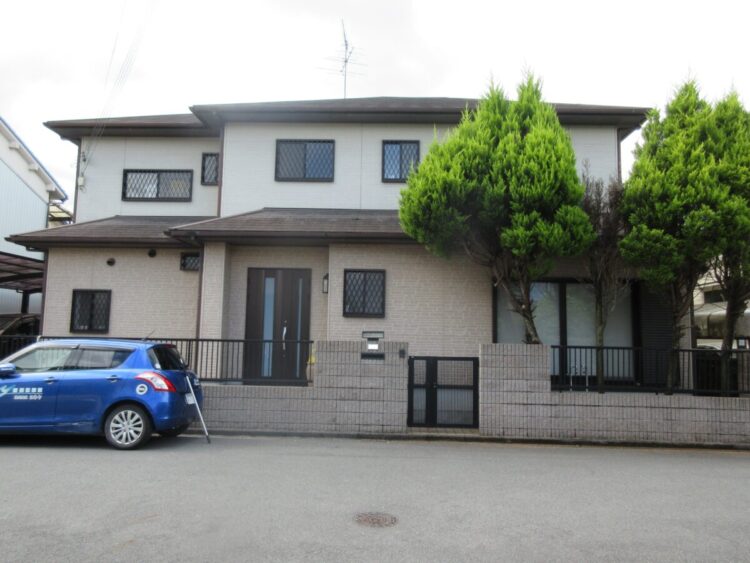 奈良大和高田市I様邸　外壁塗装・屋根塗装工事 施工前の写真