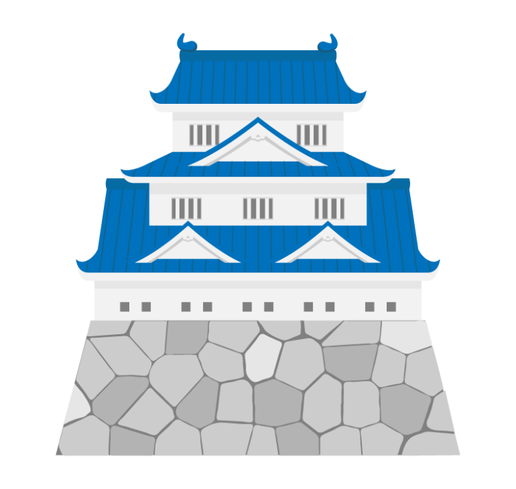 奈良の香芝市の株式会社ヨネヤの外壁塗装と屋根塗装の城