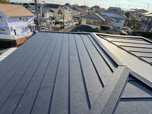 奈良県生駒市鹿ノ台北N様邸　屋根カバー工事