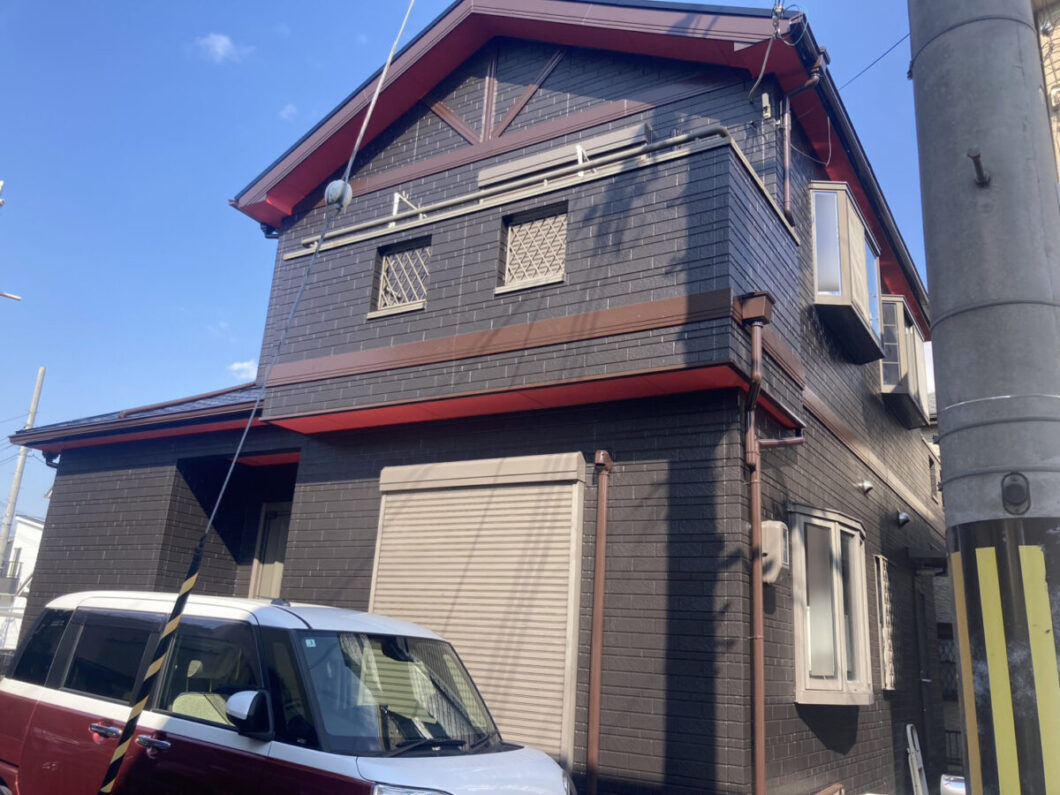 奈良県香芝市O様邸　外壁塗装・屋根塗装工事 施工後の写真