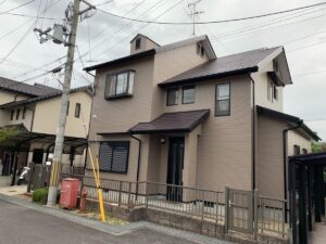 奈良生駒郡平群町M様邸　外壁塗装・屋根塗装・防水工事