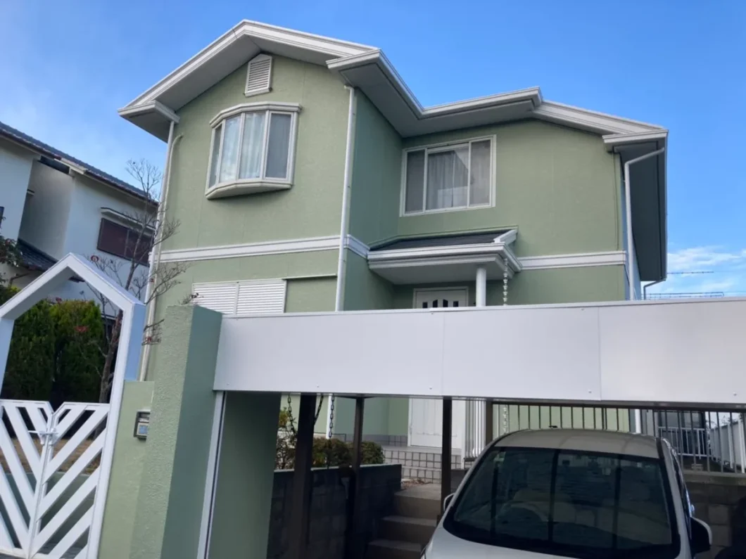 奈良県奈良市左京Y様邸　外壁塗装・屋根塗装工事 施工後の写真