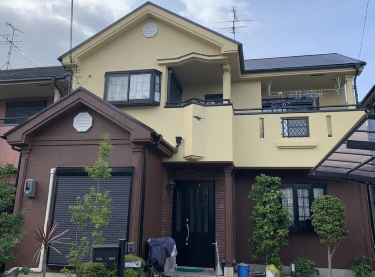 奈良香芝市U様　外壁塗装・屋根塗装工事 施工後の写真