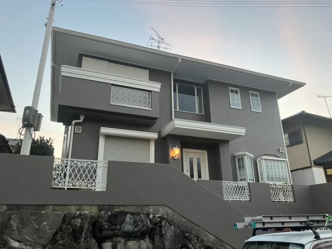 奈良県桜井市朝倉台東S様邸　外壁塗装工事 施工後の写真