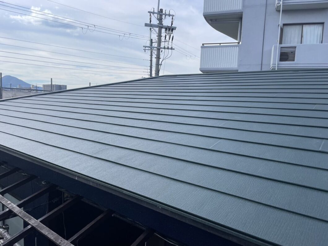 奈良県大和高田市田井新町S様邸　屋根カバー工事 施工後の写真
