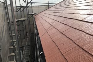 奈良県香芝市　S様邸　屋根塗装・雨樋交換工事