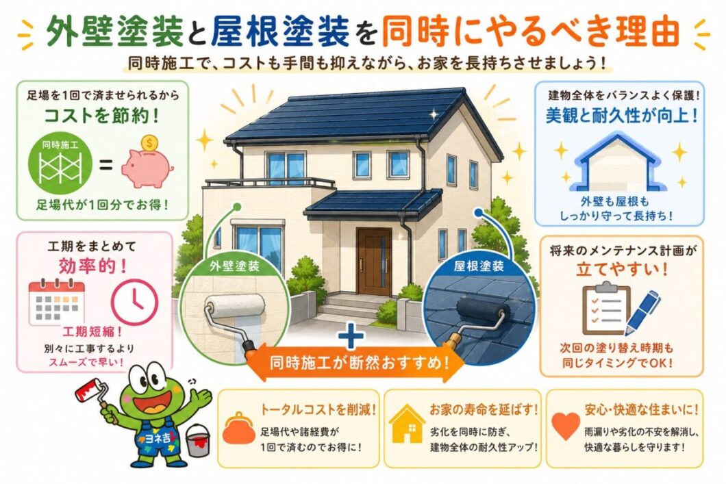 奈良県塗装会社による外壁・屋根塗装工事