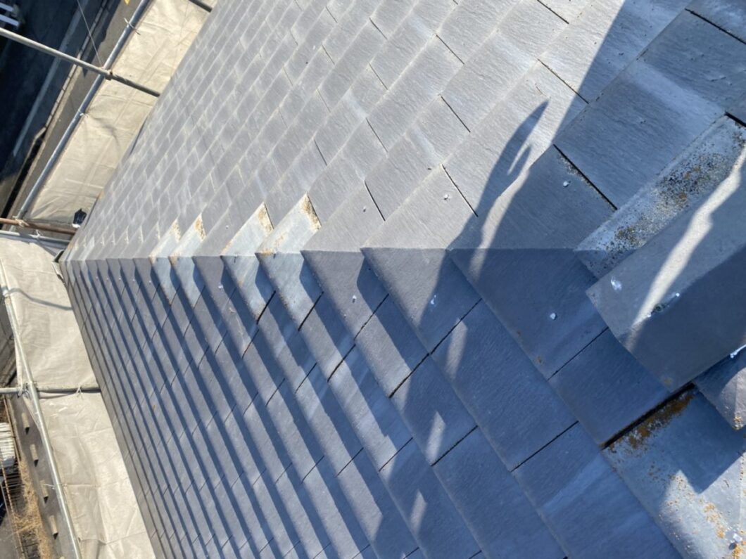 奈良県生駒郡三郷町Y様邸　屋根新規葺き替え工事 施工前の写真
