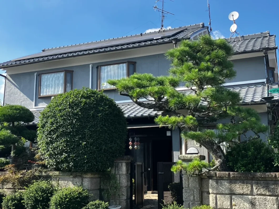 奈良県磯城郡三宅町T様邸　外壁塗装工事 施工後の写真