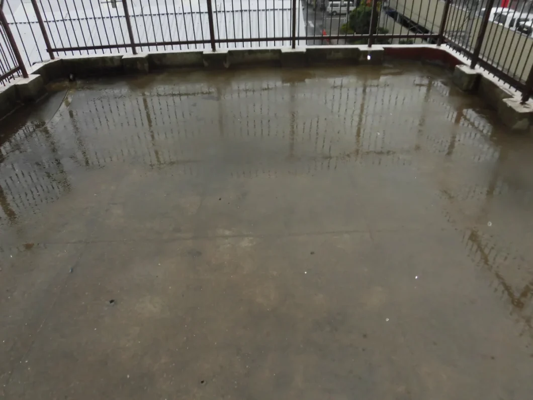 大阪府大阪市平野区O様邸　屋上防水工事 施工前の写真