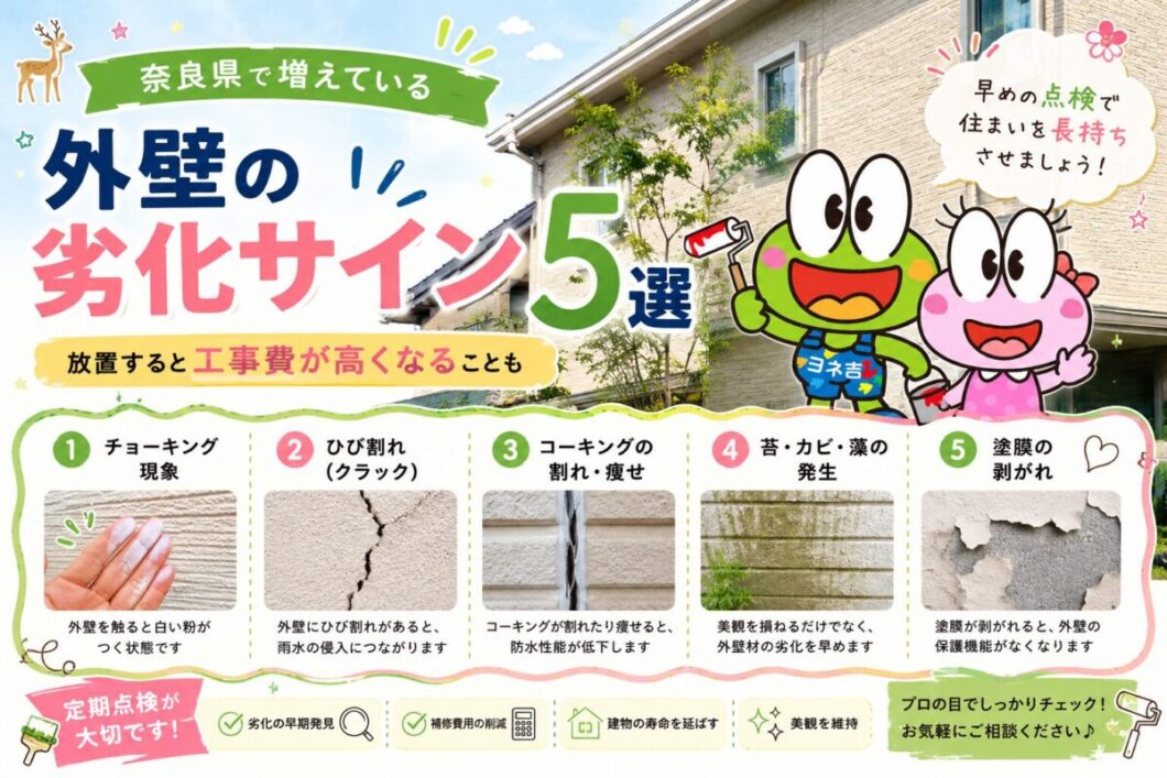 奈良県の株式会社ヨネヤの外壁塗装と屋根塗装のバナー写真