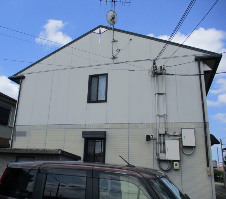 奈良橿原市K様邸（アパート）　外壁塗装・屋根塗装工事 施工前の写真