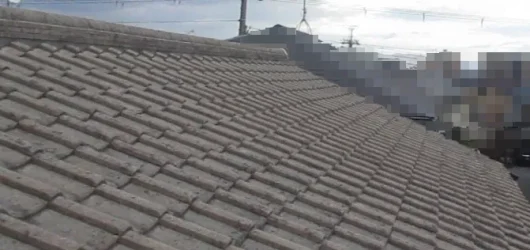 奈良県香芝市良福寺S様邸　屋根塗装・外壁塗装工事 施工前の写真