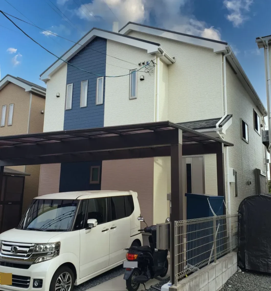 奈良県奈良市七条西町U様邸　外壁塗装工事 施工後の写真