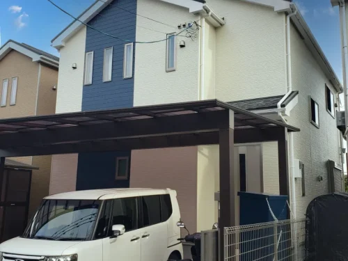 奈良県奈良市七条西町U様邸　外壁塗装工事