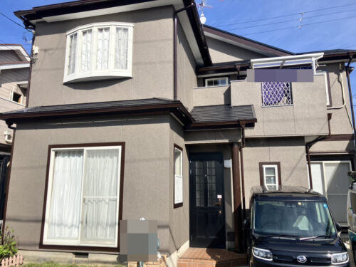 奈良県磯城郡田原本町M様邸　外壁塗装・屋根塗装・防水工事
