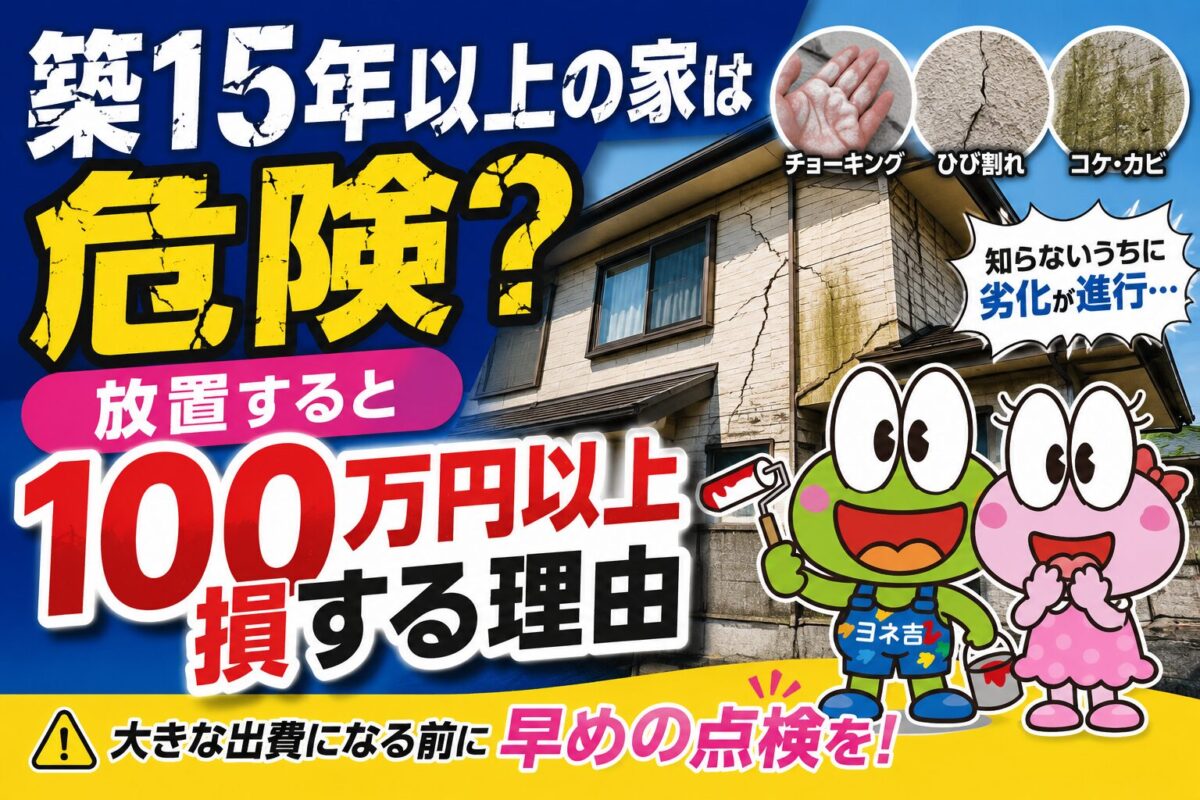 奈良県の株式会社ヨネヤの外壁塗装と屋根塗装の損しない為には