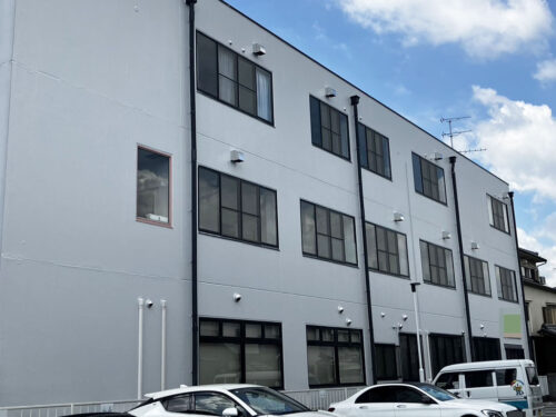 奈良県大和高田市神楽M様（ビル）　外壁（北面）塗装工事
