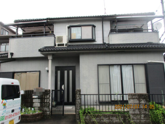 外壁塗装 ボンフロンGT-SR 施工前の写真