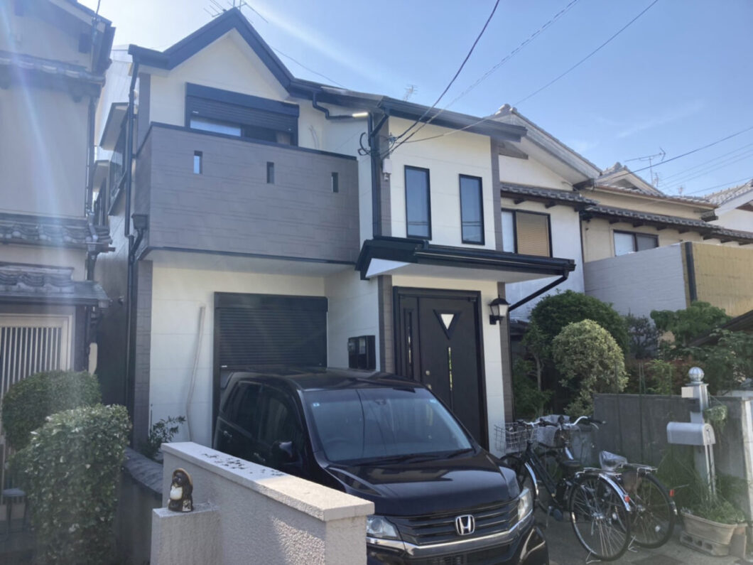 京都府木津川市山城町Ｋ様邸　外壁塗装・屋根塗装工事 施工後の写真