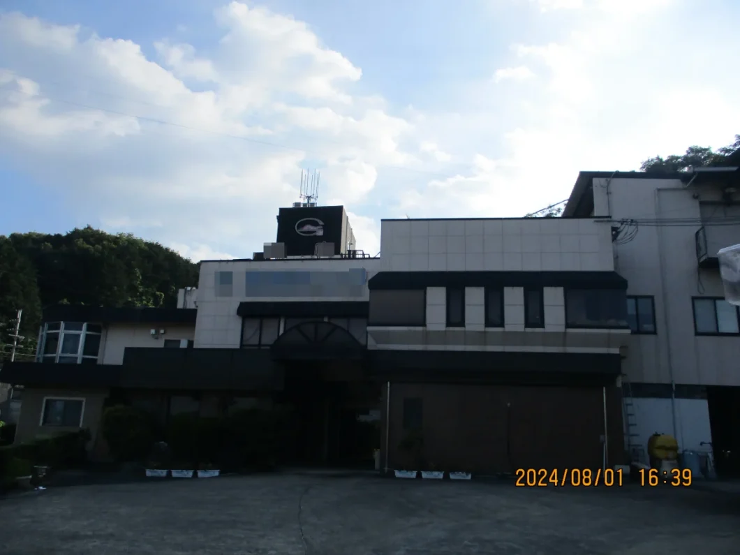 奈良県香芝市穴虫 株式会社I様（工場）　外壁塗装工事 施工前の写真