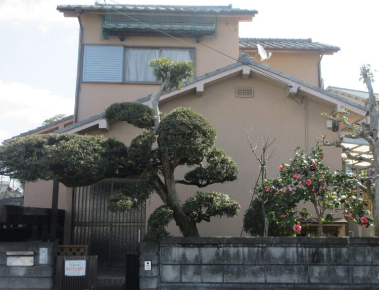 奈良香芝市K様邸　外壁塗装工事 施工前の写真