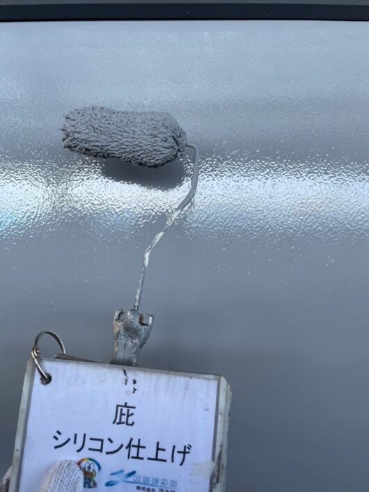 奈良県橿原市北八木町N様邸　外壁塗装・屋根塗装工事 付帯部塗装