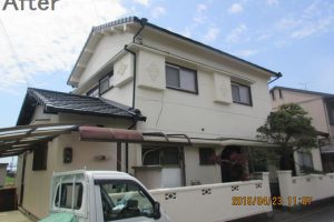 大和高田市根成柿地区外壁・屋根塗装、トイレ改修工事