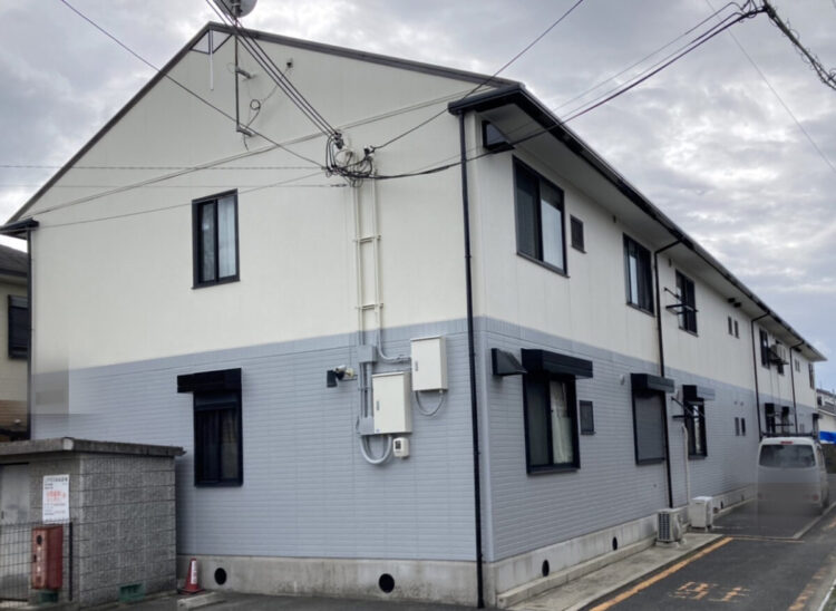 奈良橿原市K様邸（アパート）　外壁塗装・屋根塗装工事 施工後の写真