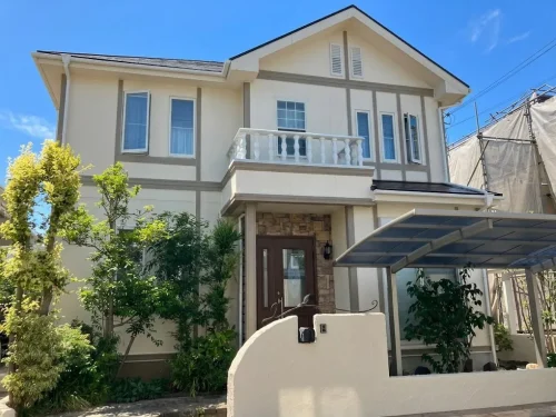 奈良県北葛城郡上牧町O様邸　外壁塗装・屋根塗装・防水工事