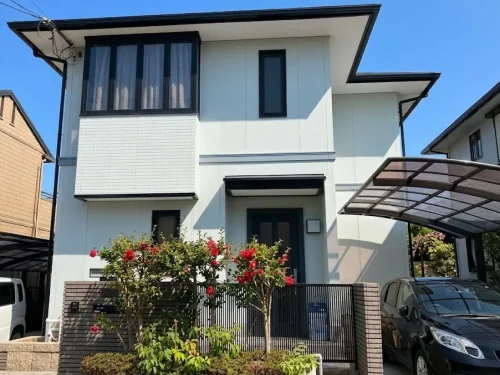 京都府相楽郡精華町M様邸　外壁塗装・屋根塗装・防水工事