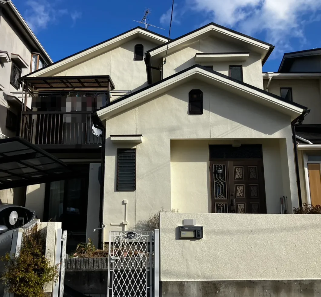 奈良県北葛城郡広陵町F様邸　屋根塗装・外壁塗装工事 施工後の写真