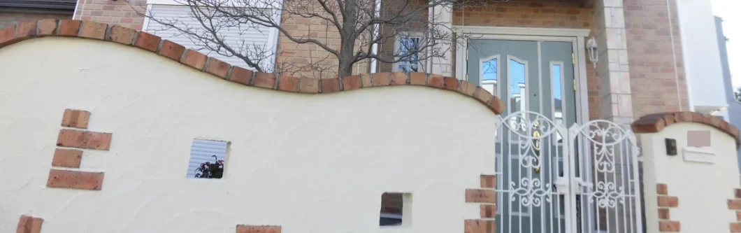 奈良県香芝市別所N様邸　外塀塗装工事 施工後の写真