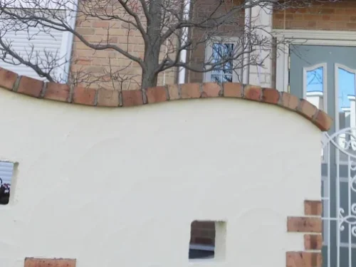 奈良県香芝市別所N様邸　外塀塗装工事