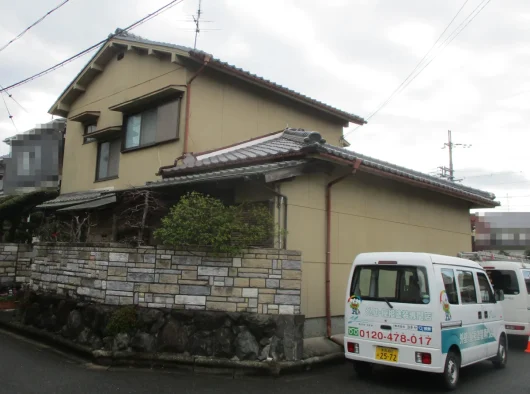 奈良県桜井市大福S様邸　外壁塗装工事 施工前の写真