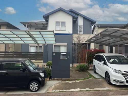 奈良県生駒市西白庭台K様邸　外壁塗装・屋根塗装・防水工事