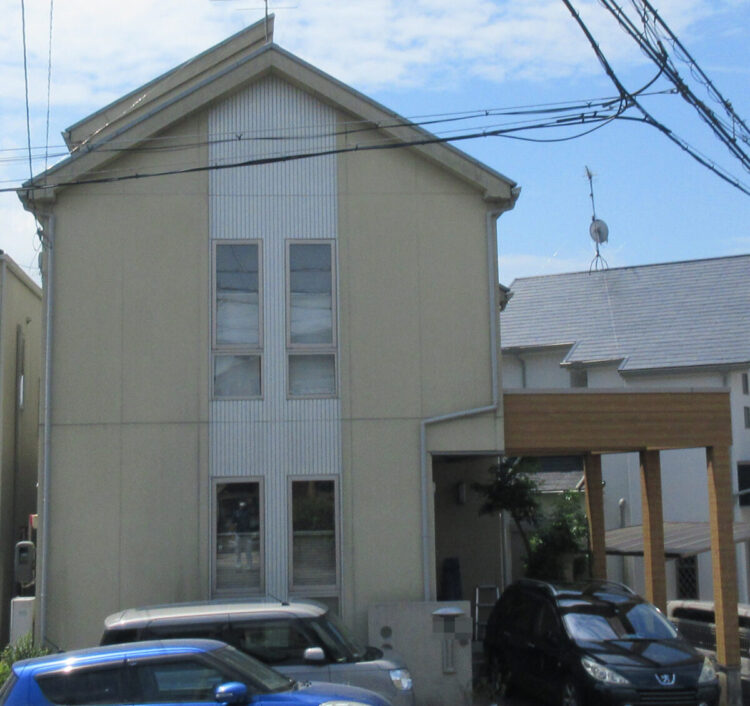 奈良香芝市U様邸　外壁塗装・屋根塗装・防水工事 施工前の写真