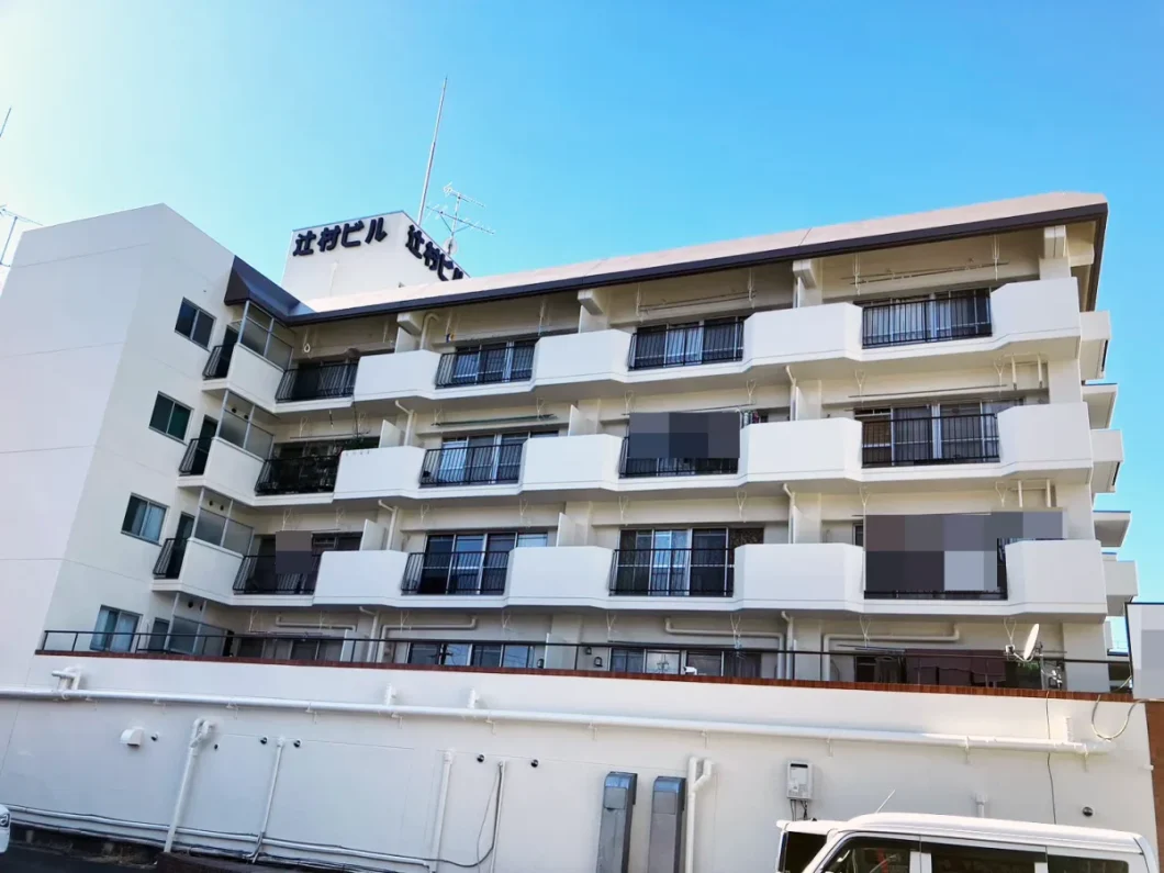奈良県天理市川原城町辻村ビル様　外壁塗装・防水工事 施工後の写真