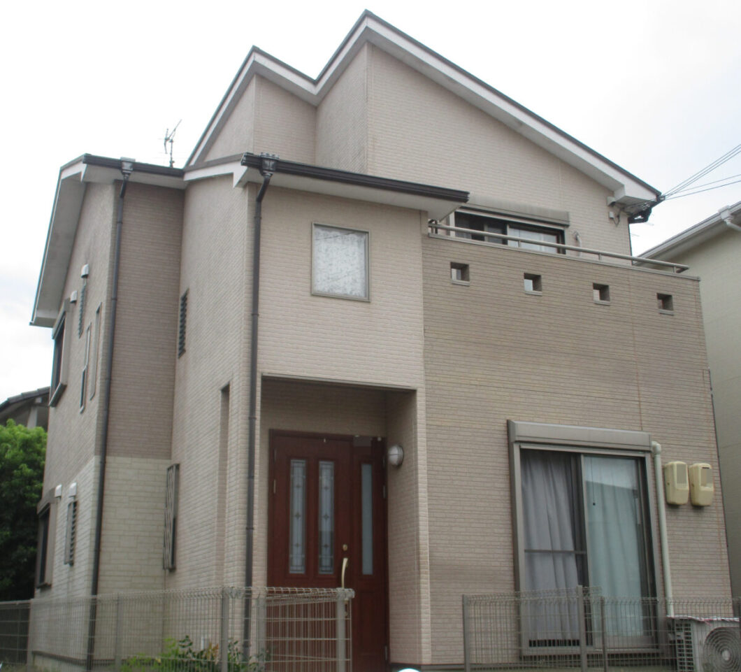 奈良県奈良市O様邸　外壁塗装・屋根塗装工事 施工前の写真
