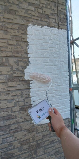 奈良の香芝市の株式会社ヨネヤの外壁塗装と屋根塗装の下塗り塗料の種類