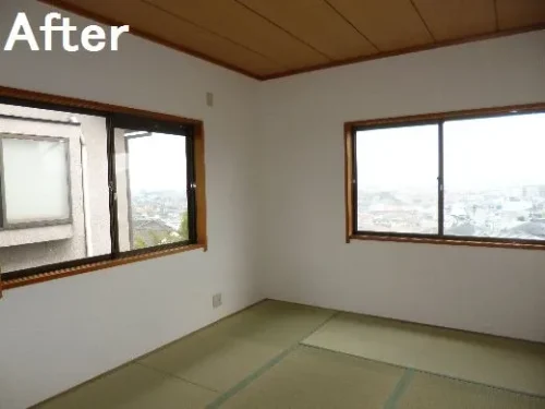 奈良県香芝市旭ケ丘U様邸　クロス、畳張り替え工事