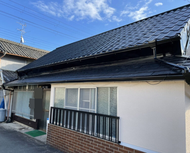 奈良御所市N様邸　外壁塗装・屋根塗装・防水工事 施工後の写真