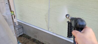 奈良葛城市M様邸　外壁塗装・防水工事 洗浄