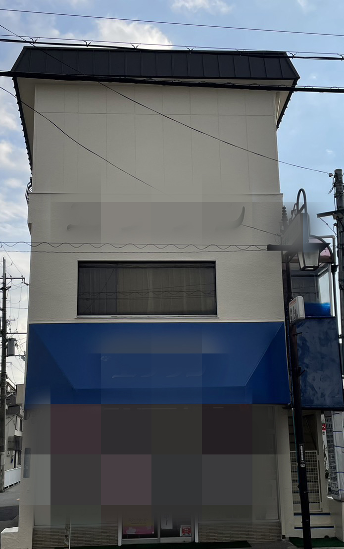 奈良生駒郡斑鳩町E様邸（店舗塗装）　外壁塗装・屋根塗装・防水工事 施工後の写真