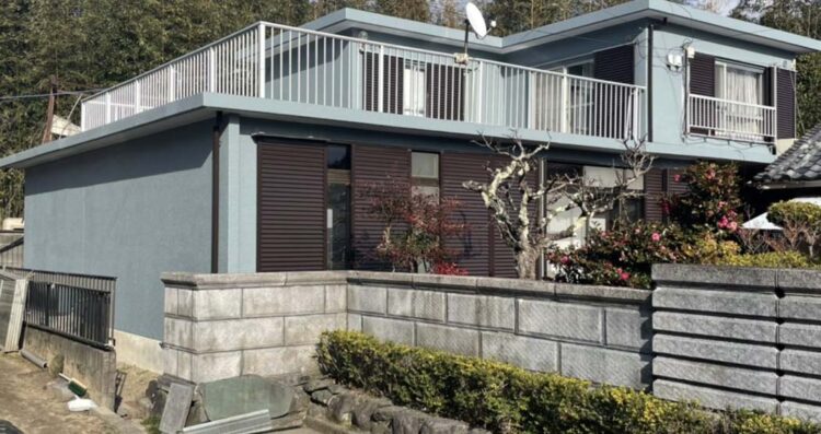 奈良御所市K様邸　外壁塗装・防水工事 施工後の写真