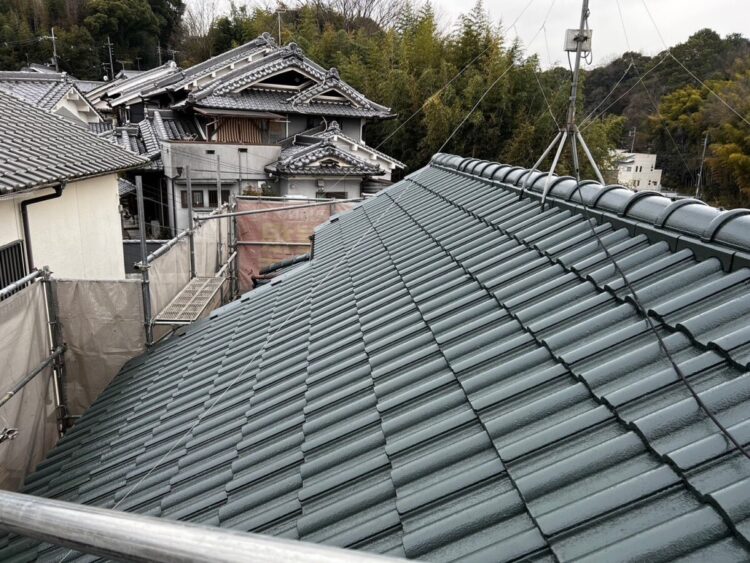奈良の香芝市の株式会社ヨネヤの外壁塗装と屋根塗装の色選びのポイント