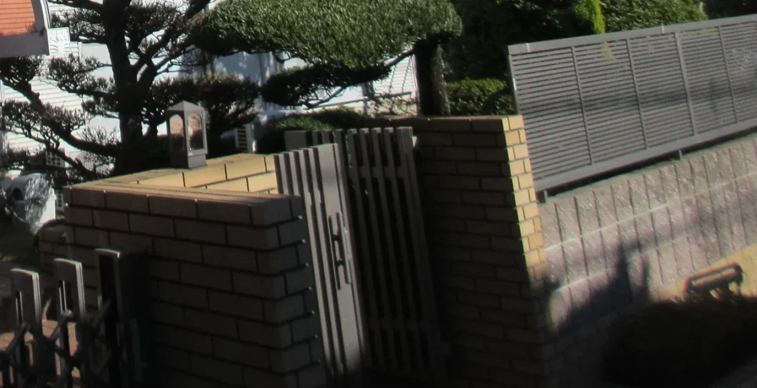 奈良県北葛城郡王寺町M様邸　外塀塗装工事 施工前の写真