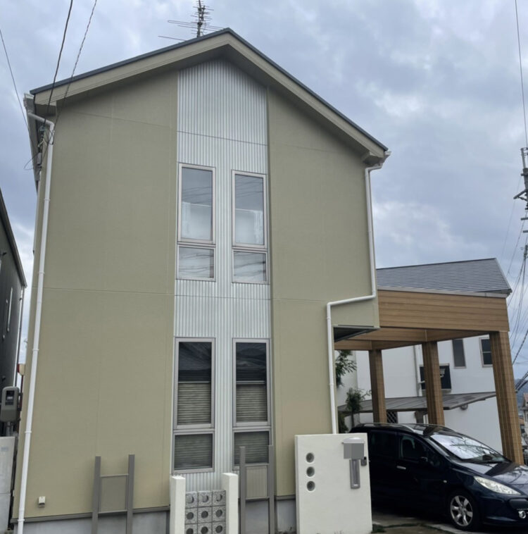 奈良香芝市U様邸　外壁塗装・屋根塗装・防水工事 施工後の写真